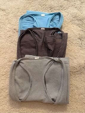 Lululemon Racerback Tank Tops